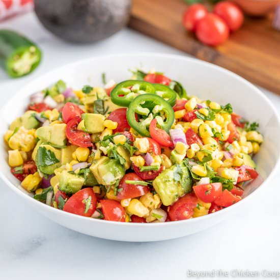 Avocado Corn Salad