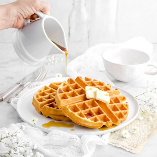 Homemade Belgian Waffles