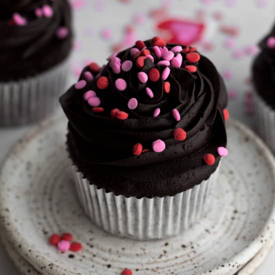 Small Batch Chocolate Cupcakes