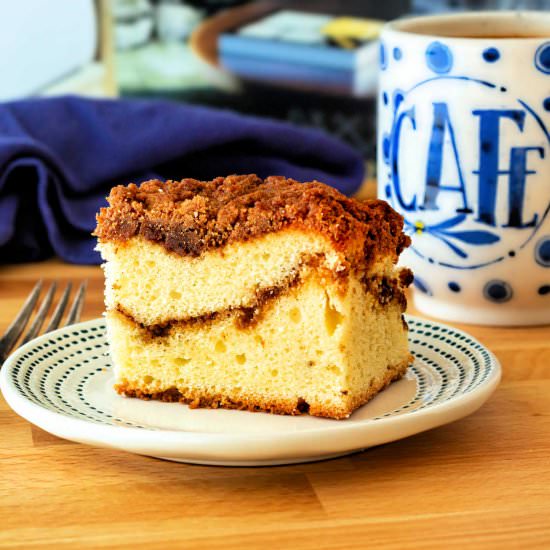 Brown Sugar Cinnamon Coffee Cake
