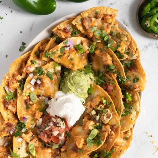 BBQ Chicken Nachos