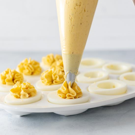 Easy Keto Deviled Eggs Recipe