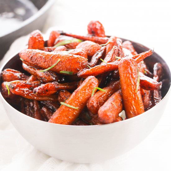 Candied Roasted Carrots