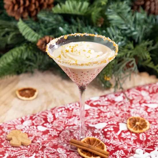 Gingerbread Martini Cocktail