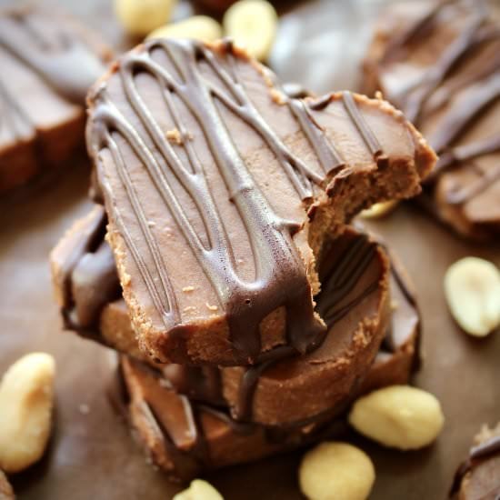 Chocolate Peanut Butter Hearts