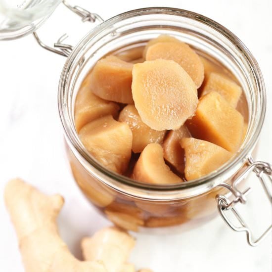 preserved stem ginger