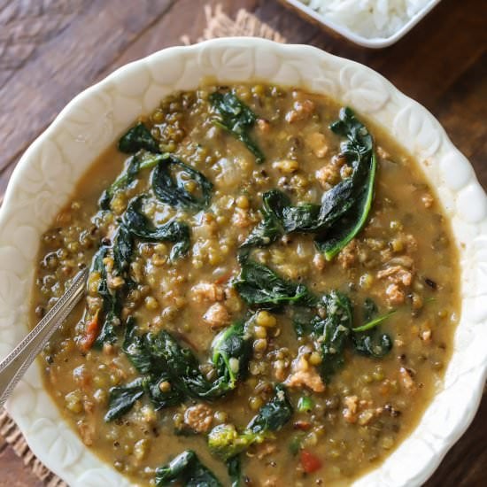 Vegan Filipino Ginisang Munggo