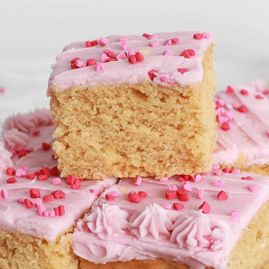 Vegan Valentine’s Day Cake