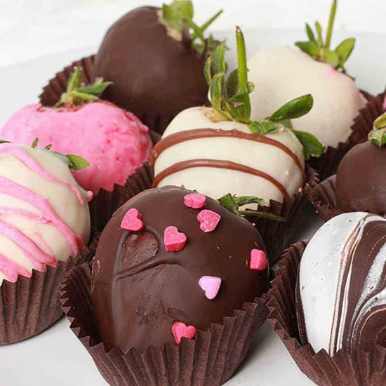 Vegan Chocolate Strawberries