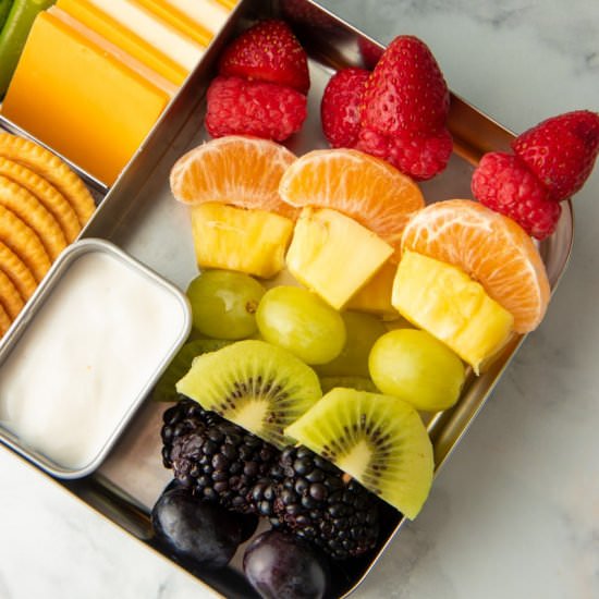 Rainbow Fruit Kabobs