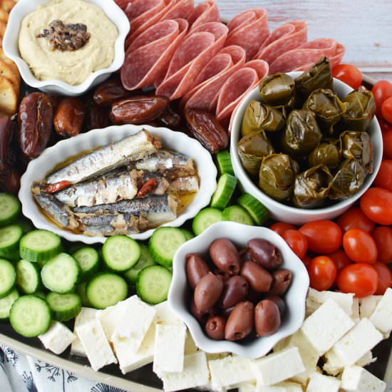 Greek Charcuterie Board Ideas