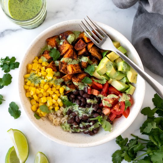 Sweet Potato Taco Bowls