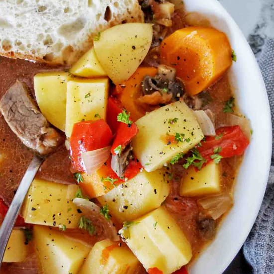 Slow Cooker Lamb Stew