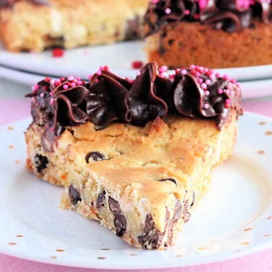 Chocolate Chip Cookie Cake
