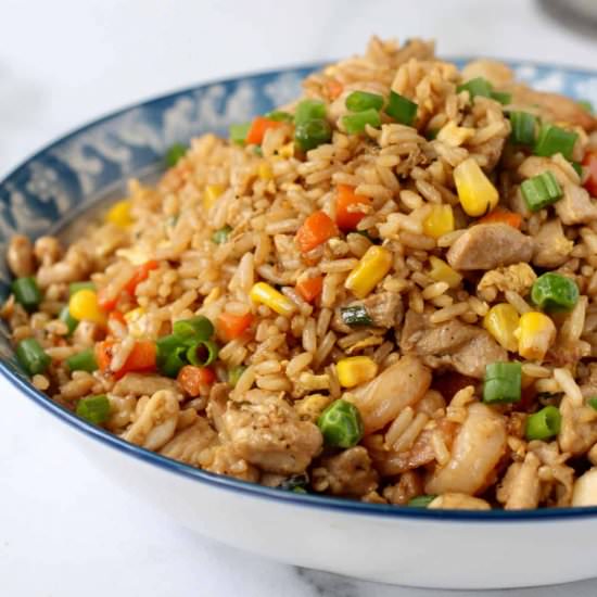 Chicken & Seafood Fried Rice
