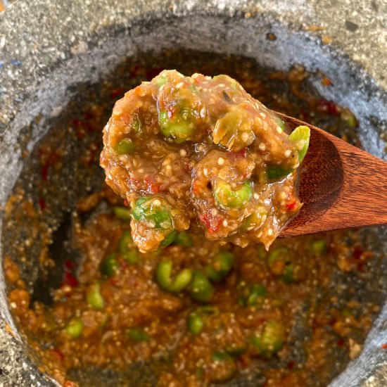 Shrimp Paste Chili Dip