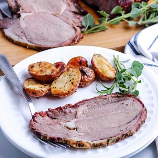 Smoked Leg of Lamb
