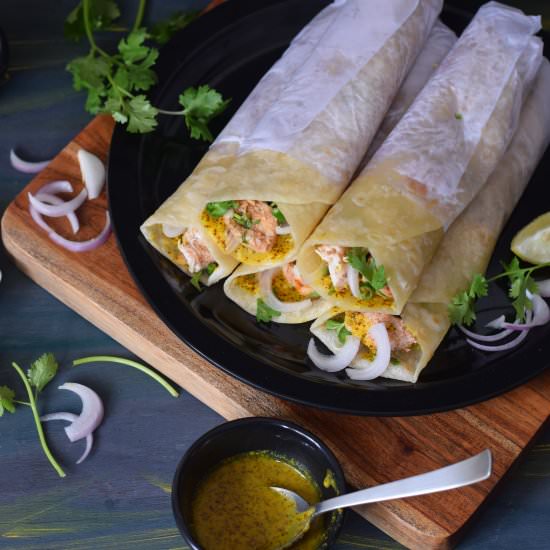 Chicken Kathi Roll