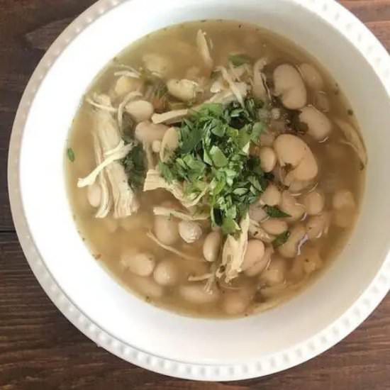 Spicy White Chicken Chili
