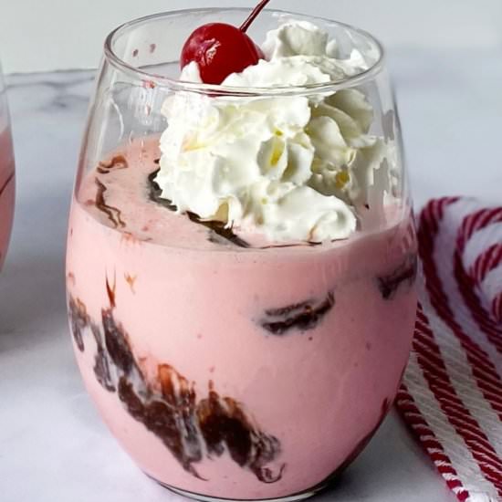 Maraschino Cherry Milkshakes