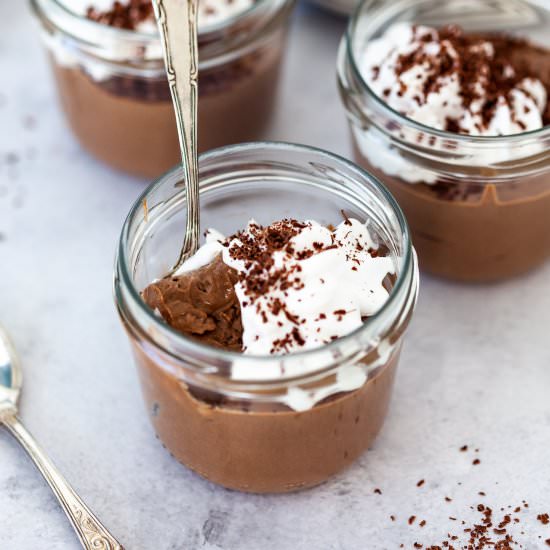 Vegan Tofu Chocolate Pudding