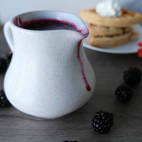 Homemade Blackberry Syrup