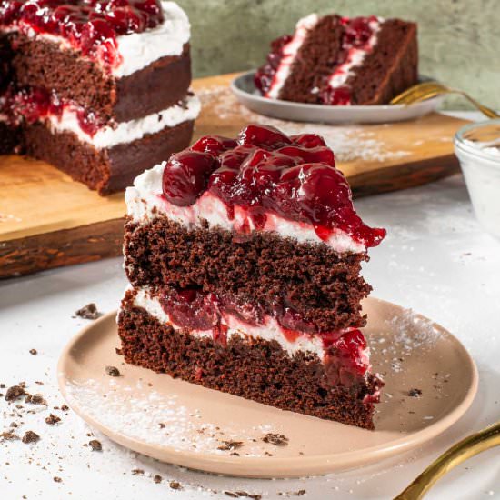 Vegan Black Forest Cake