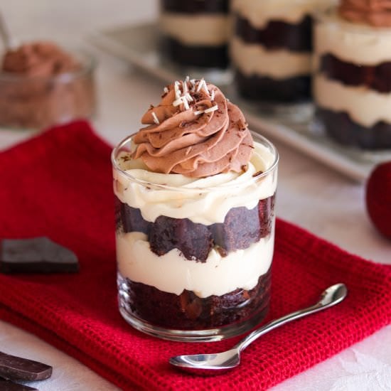 Triple Chocolate Parfaits