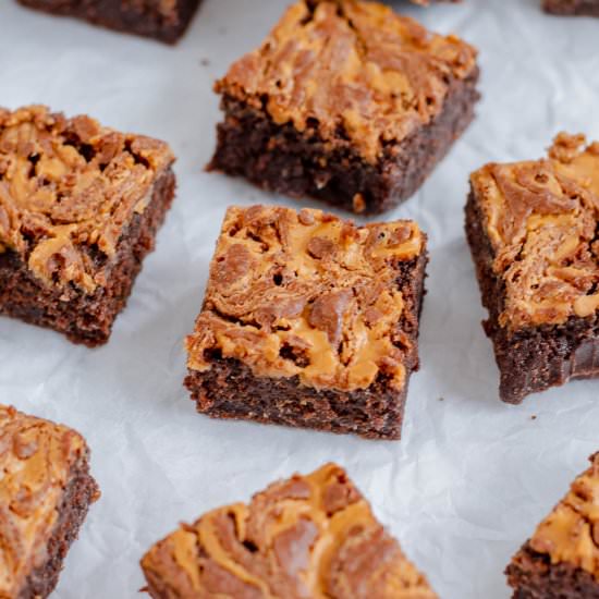 Peanut Butter Brownies