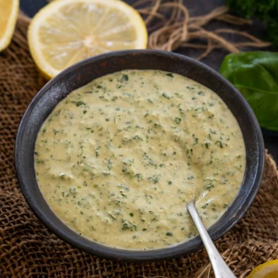 Lemon Herb Tahini