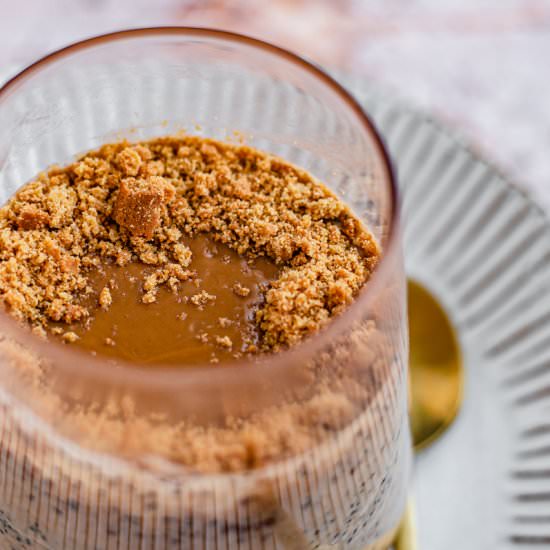 Easy Biscoff Overnight Oats