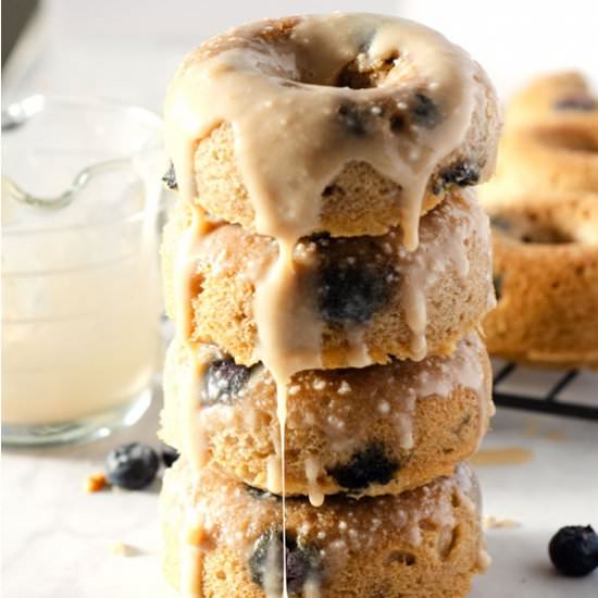 Gluten Free Blueberry Donuts