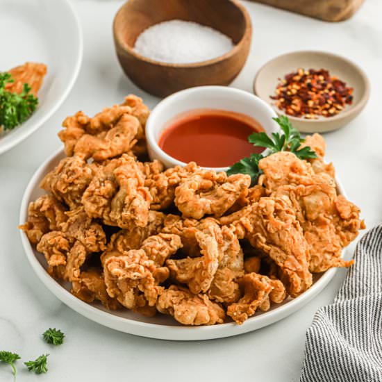Fried Oyster Mushrooms