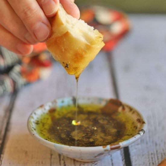 Olive oil bread dip