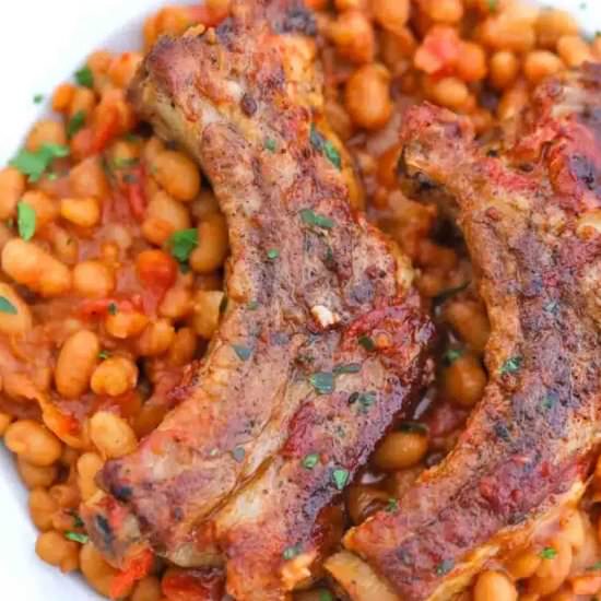 Short Ribs and Beans