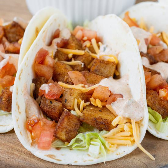 Spicy Potato Soft Taco