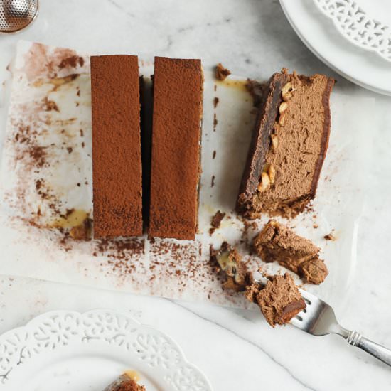 Chocolate and Peanut Tart