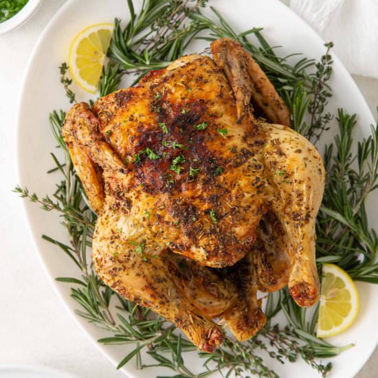 air fryer whole chicken