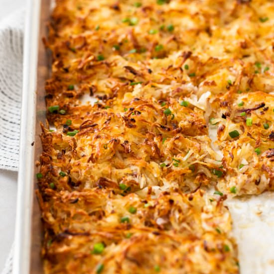 Sheet Pan Hash Browns