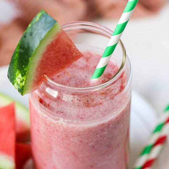 Watermelon Strawberry Smoothie