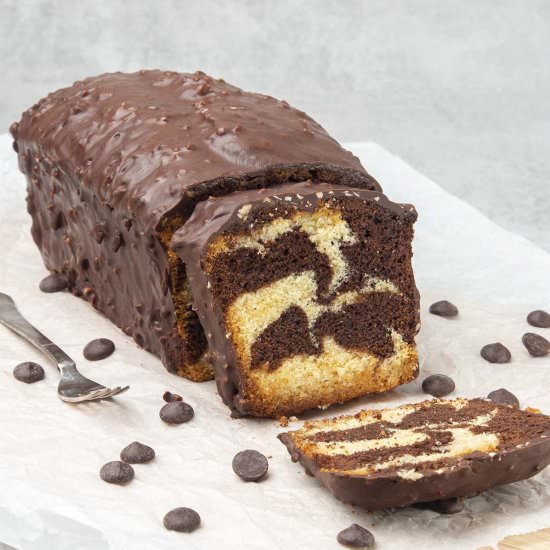 Chocolate Marble loaf cake