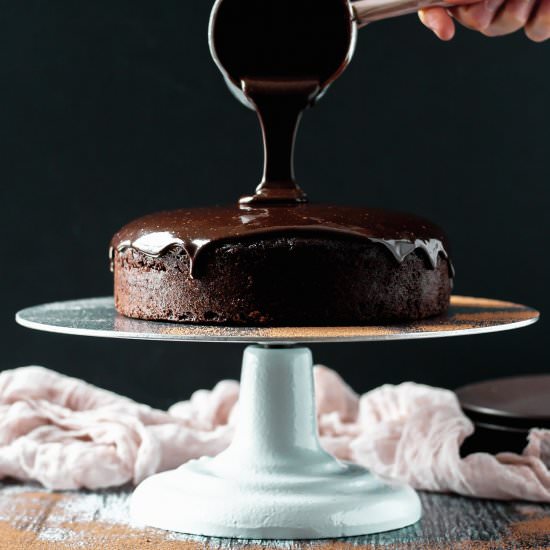 Chocolate brownie cake