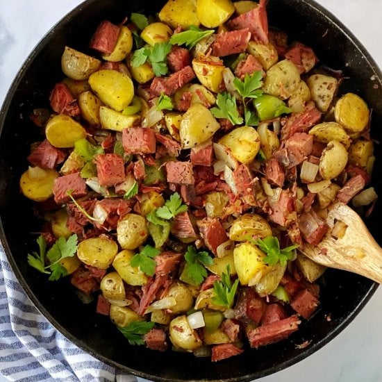 Corned Beef Brisket Hash