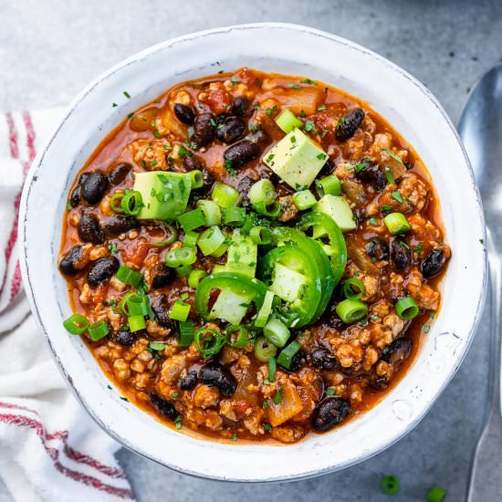 Ground Turkey Chili