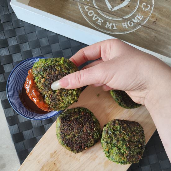 Broccoli & Kale Fritters