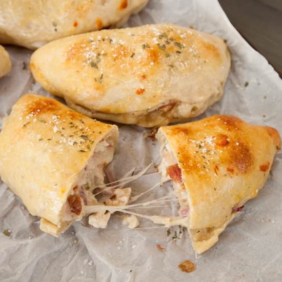 Chicken Bacon Ranch Calzone