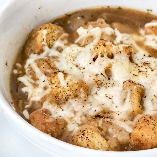 Panera Bread French Onion Soup