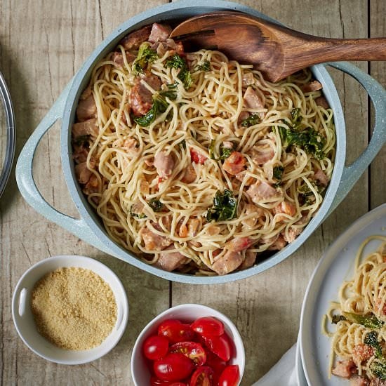 Cajun Smoked Turkey Pasta