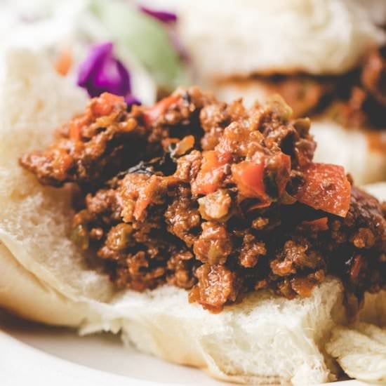 30 Minute Healthy Sloppy Joes