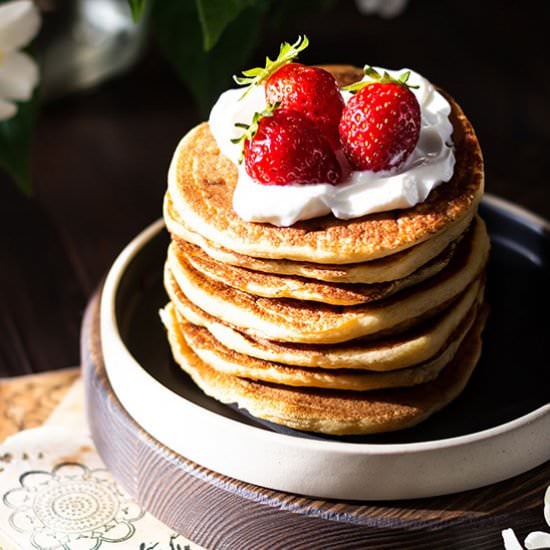 Vegan Buttermilk Pancakes